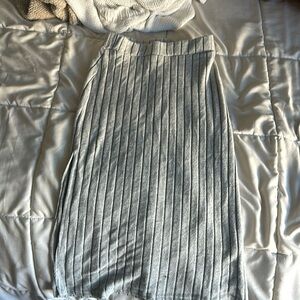 SHEIN, small, gray skirt